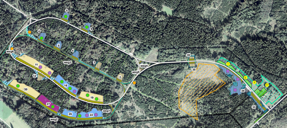 Depot Lauchheim - Ausgleichsmaßnahmen für Windkraftanlagen